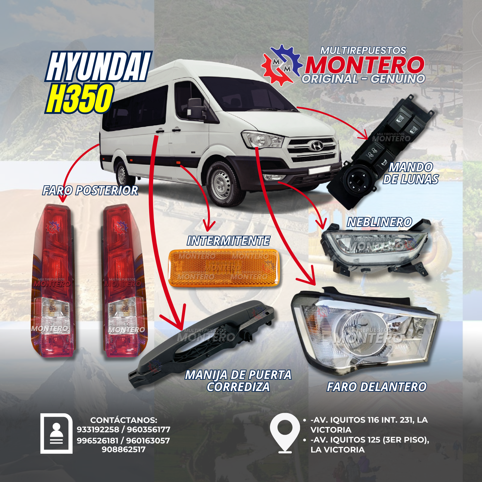 REPUESTOS H350